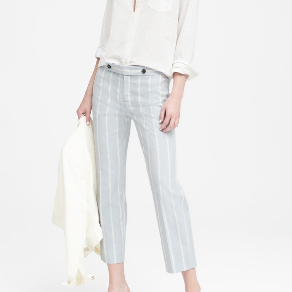 Banana Republic Avery linen pants size 10